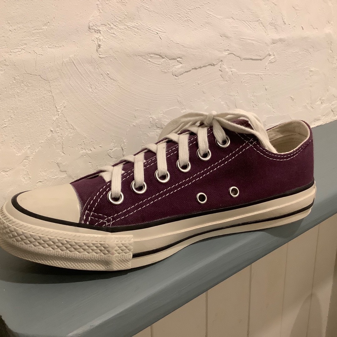 ALL STAR（CONVERSE）(オールスター)のパープルコンバース23.5cm紫U.S.ORIGINATORオリジネーター レディースの靴/シューズ(スニーカー)の商品写真