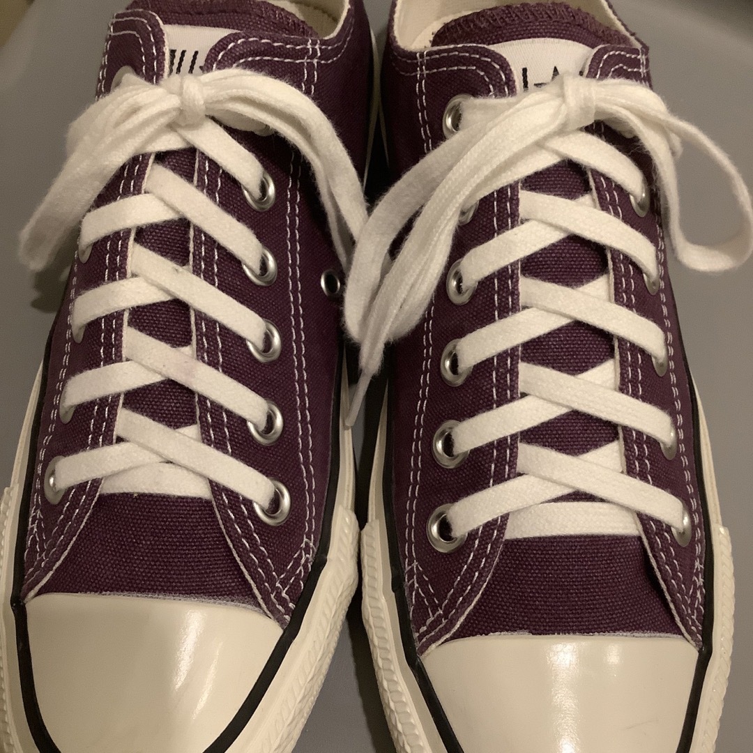 ALL STAR（CONVERSE）(オールスター)のパープルコンバース23.5cm紫U.S.ORIGINATORオリジネーター レディースの靴/シューズ(スニーカー)の商品写真