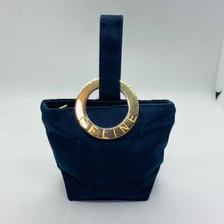 セフィーヌ(CEFINE)のCELINE セリーヌ ゴールド金具付き ミニ ポーチ(ポーチ)