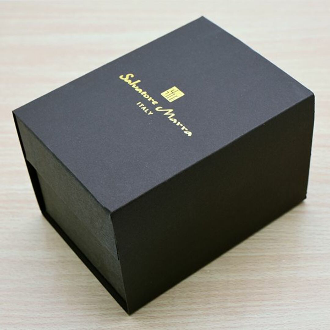 サルバトーレマーラ 腕時計 メンズ ブラック ピンクゴールド ブランド