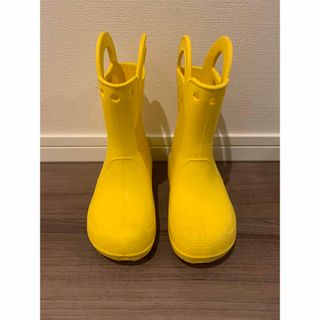 クロックス(crocs)のクロックス長靴　キッズJ１　19.5cm(長靴/レインシューズ)