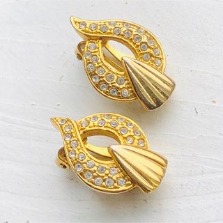 アメリヴィンテージ(Ameri VINTAGE)のVintage earring ヴィンテージ キラキラ　ゴールド　イヤリング (イヤリング)