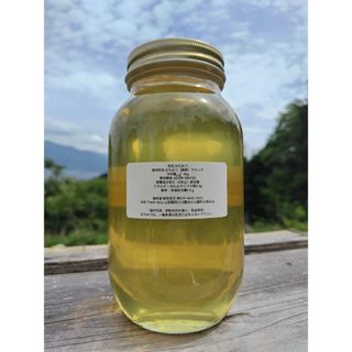 山梨県産 アカシア蜂蜜 1200g(ビン) 1本入り 2023 年5月採りの ...