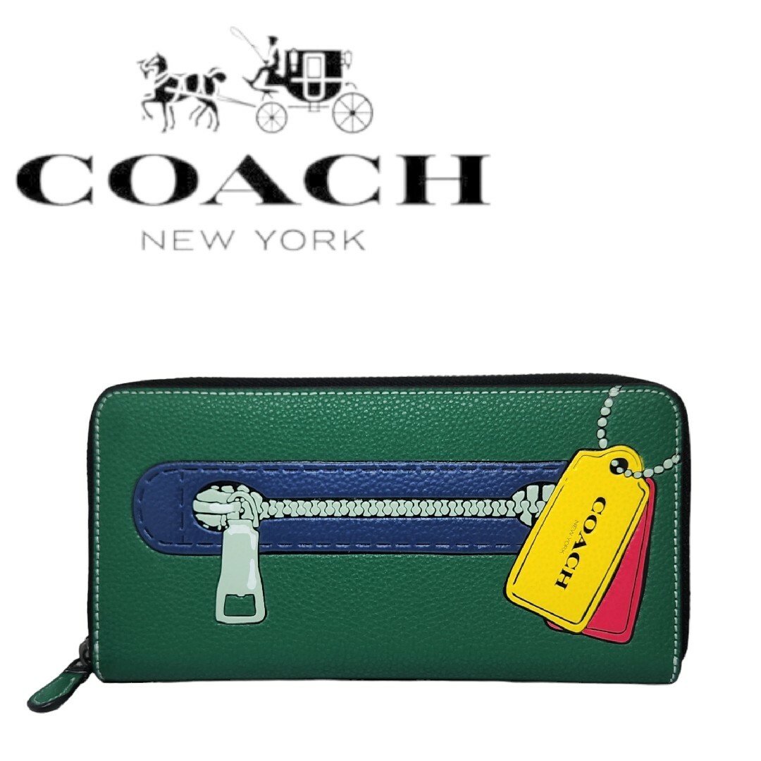 COACH(コーチ)の新品　コーチ　トロンプルイユ　レザーウォレット　長財布　CH093 メンズのファッション小物(長財布)の商品写真