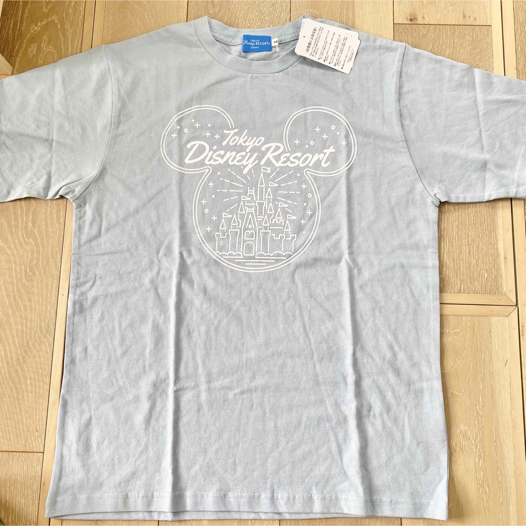 Disney(ディズニー)のパーク入園者限定 ディズニーリゾート ミッキー キャッスル Tシャツ レディースのトップス(Tシャツ(半袖/袖なし))の商品写真