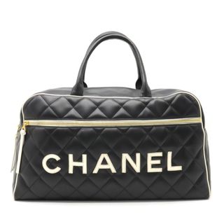 CHANEL - シャネル スポーツライン マトラッセ ロゴ ボストンバッグ