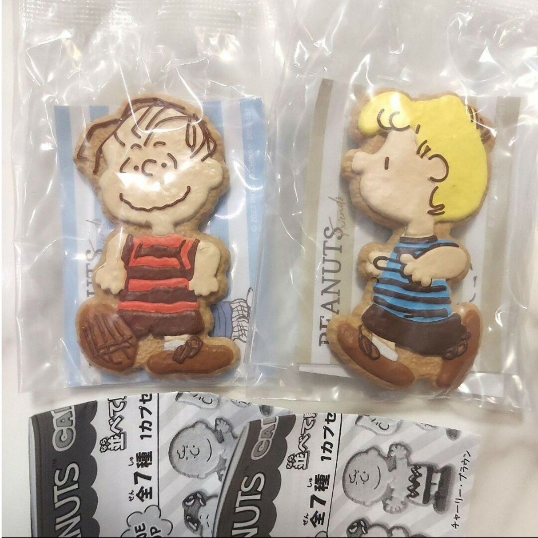 カプセルクッキーマスコット peanuts