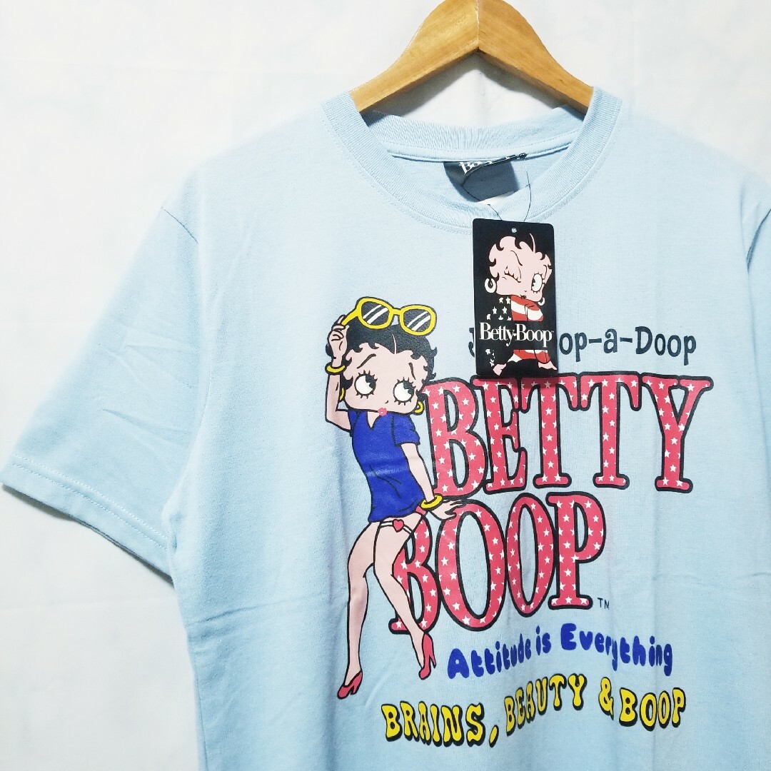 高い品質 希少 未使用 Betty Boop ベティブープ 半袖Tシャツ USA製