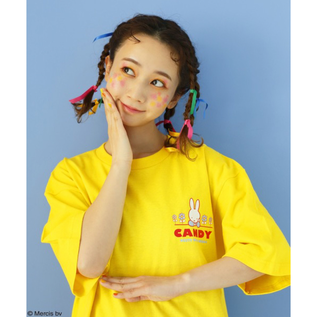 【新品タグ付き】CANDY STRIPPER ミッフィー Tシャツ