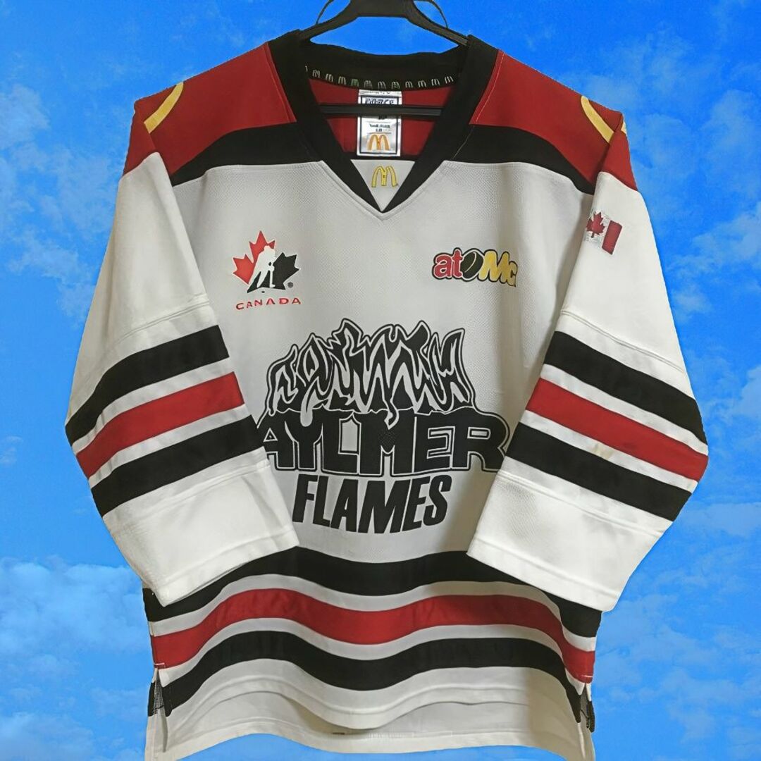 カナダアイスホッケー ゲームシャツ マクドナルド ビッグロゴ メンズのトップス(シャツ)の商品写真