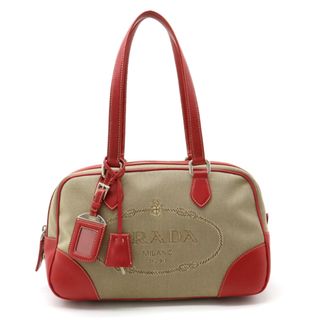 PRADA - プラダ ロゴジャガード ハンドバッグ トートバッグ (12320179