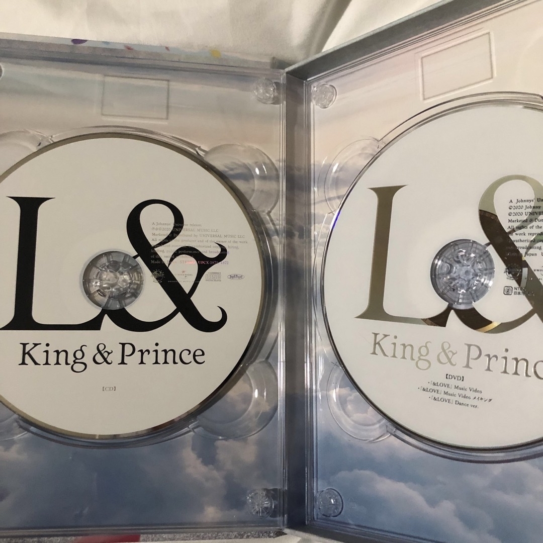 King & Prince(キングアンドプリンス)のKing&Prince L& 初回盤A 特典付き エンタメ/ホビーのDVD/ブルーレイ(アイドル)の商品写真