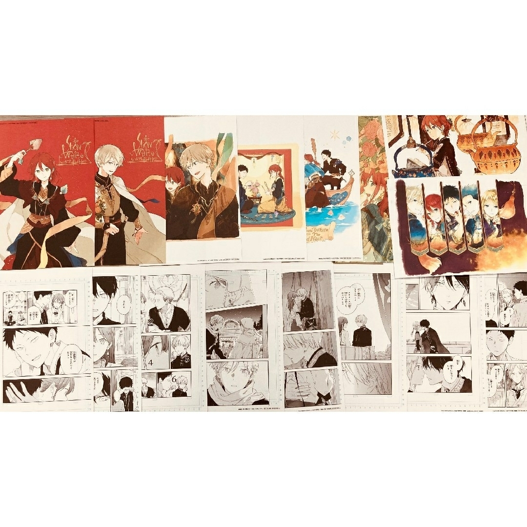 6 【本編切り抜き 3話・付録 複製原画 2種類セット】 LaLa 赤髪 6 【本編切り抜き 3話・付録 複製原画 2種類セット】 LaLa 赤髪