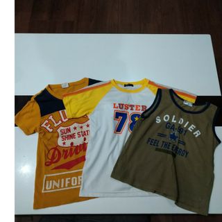 子供服 130cm Tシャツ 2枚　タンクトップ 1枚(その他)