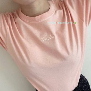 エディットフォールル(EDIT.FOR LULU)の即完売 タグ付き新品 LULU×FRUIT OF THE LOOM🍊別注TEE(Tシャツ(半袖/袖なし))