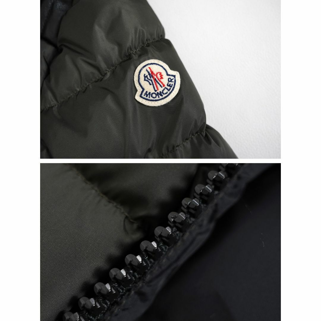 MONCLER(モンクレール)の高級モデル モンクレール TALEV カーキ サイズ0 DISTタグ レディースのジャケット/アウター(ダウンジャケット)の商品写真