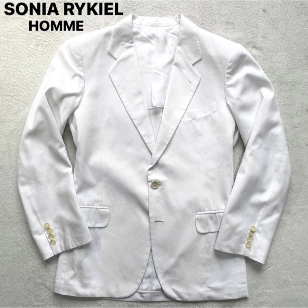 【伊製】SONIARYKIEL 綿100% テーラードジャケット[46(M)]