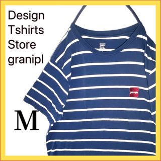 グラニフ(Design Tshirts Store graniph)のDesignTshirtsStoregranipl 半袖Tシャツ ボーダー M(Tシャツ/カットソー(半袖/袖なし))