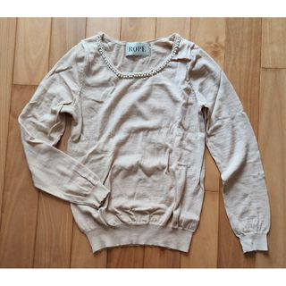 ロペ(ROPE’)のROPE　ロペ　トップス　ニット　長袖　M　中古(ニット/セーター)