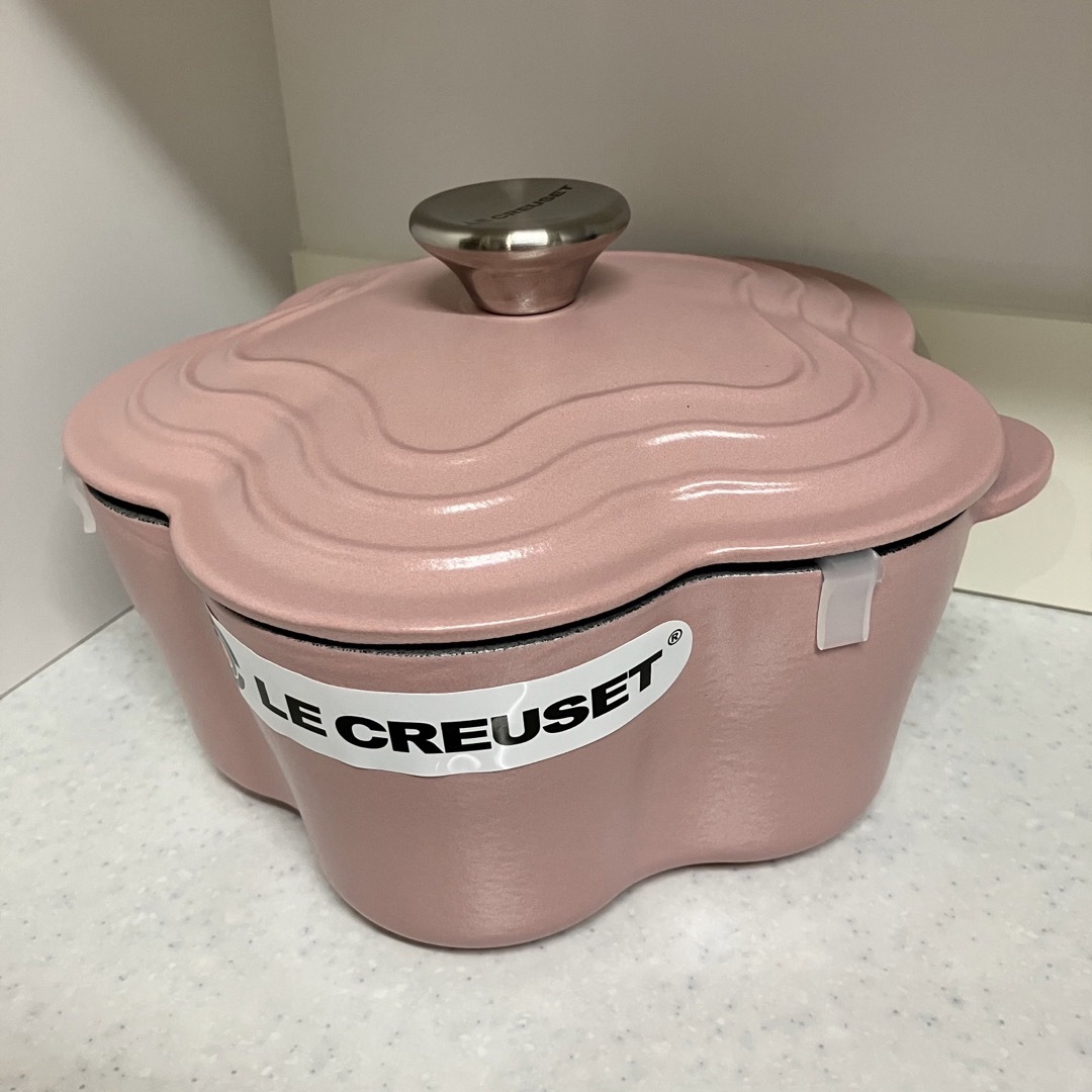 LE CREUSET - ル・クルーゼ ココットフルール 20 限定色 シュガー