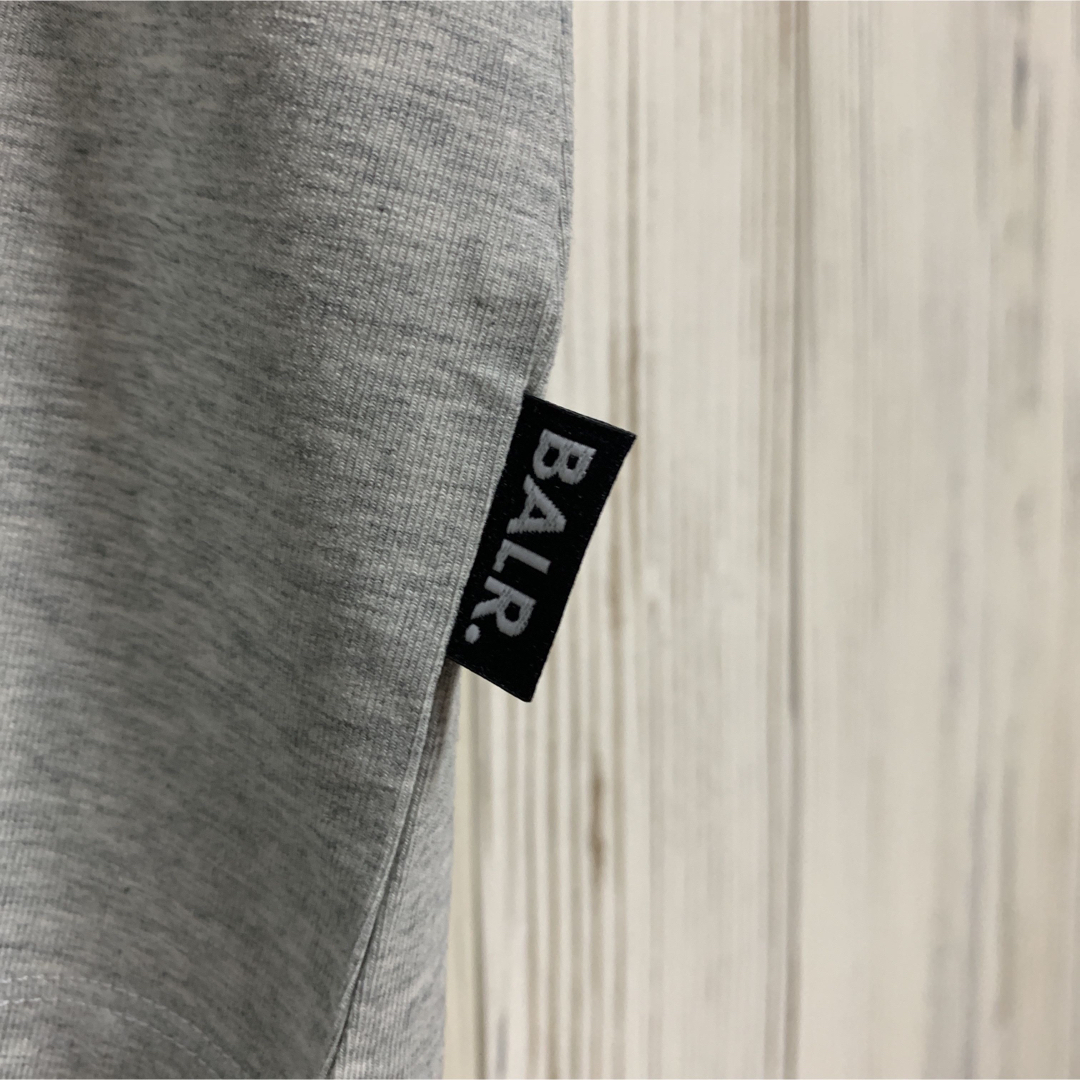 【即日発送☆大人気】新品タグ有り　BALR.　ボーラー 　半袖　Tシャツ　グレ－