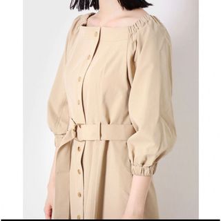 ランダ(RANDA)のランダ RANDA 2WAYオフショルワンピース （BEIGE）(ロングワンピース/マキシワンピース)