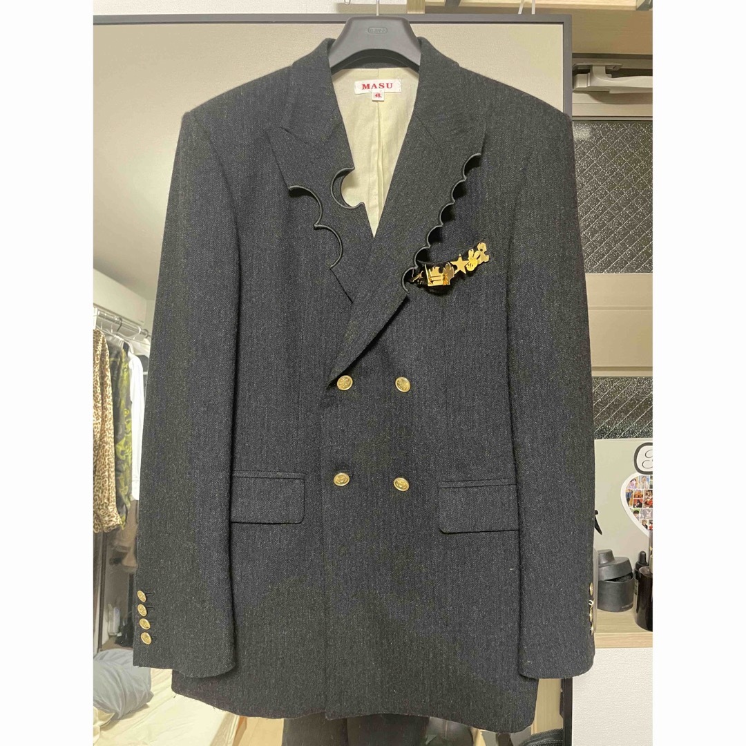 MASU 22aw NIBBLED BLAZER  メンズのジャケット/アウター(テーラードジャケット)の商品写真