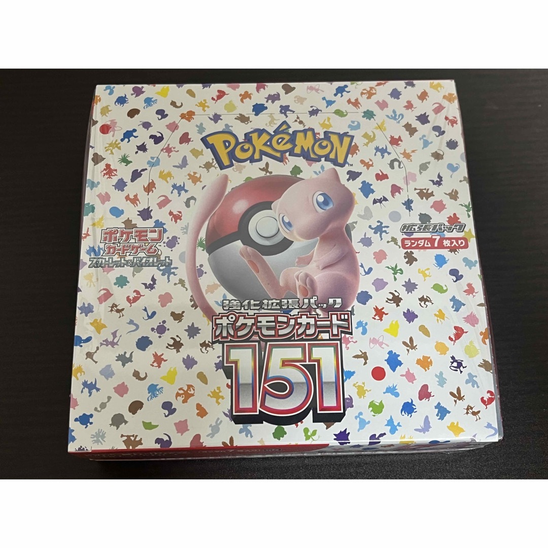 ポケモンカード151 拡張強化パック 1BOX シュリンク付き