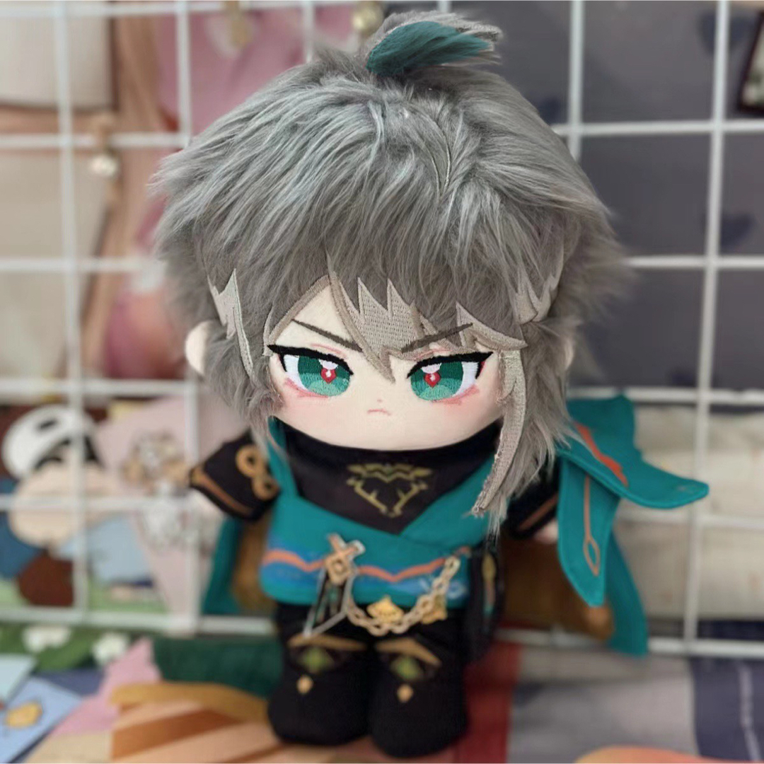 原神 アルハイゼン 着せ替えぬいぐるみ 服付き 20cmの通販 by 原神 アルハイゼン 着せ替えぬいぐるみ 服付き 20cmの通販 by