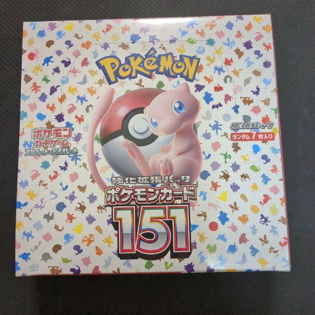 ポケモンカード ポケカ151ボックス 4BOX 新品未開封 シュリンク付き