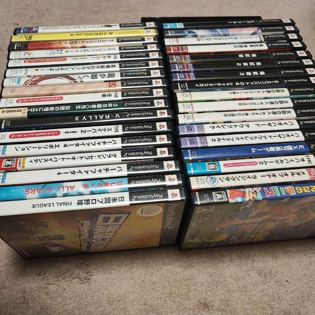 PlayStation2 - PS2 ソフト 34本まとめ売り 説明書付きの通販 by キバ