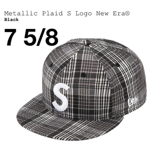 シュプリーム(Supreme)の新品　シュプリーム　Metallic Plaid S Logo New Era(キャップ)