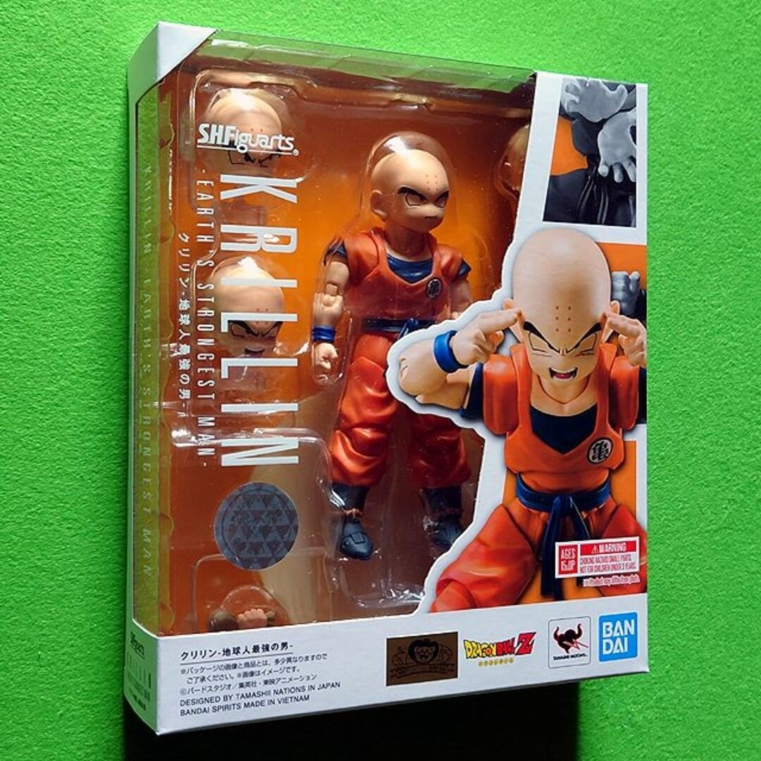 未開封品　S.H.フィギュアーツ　クリリン-地球人最強の男-　ドラゴンボールＺ