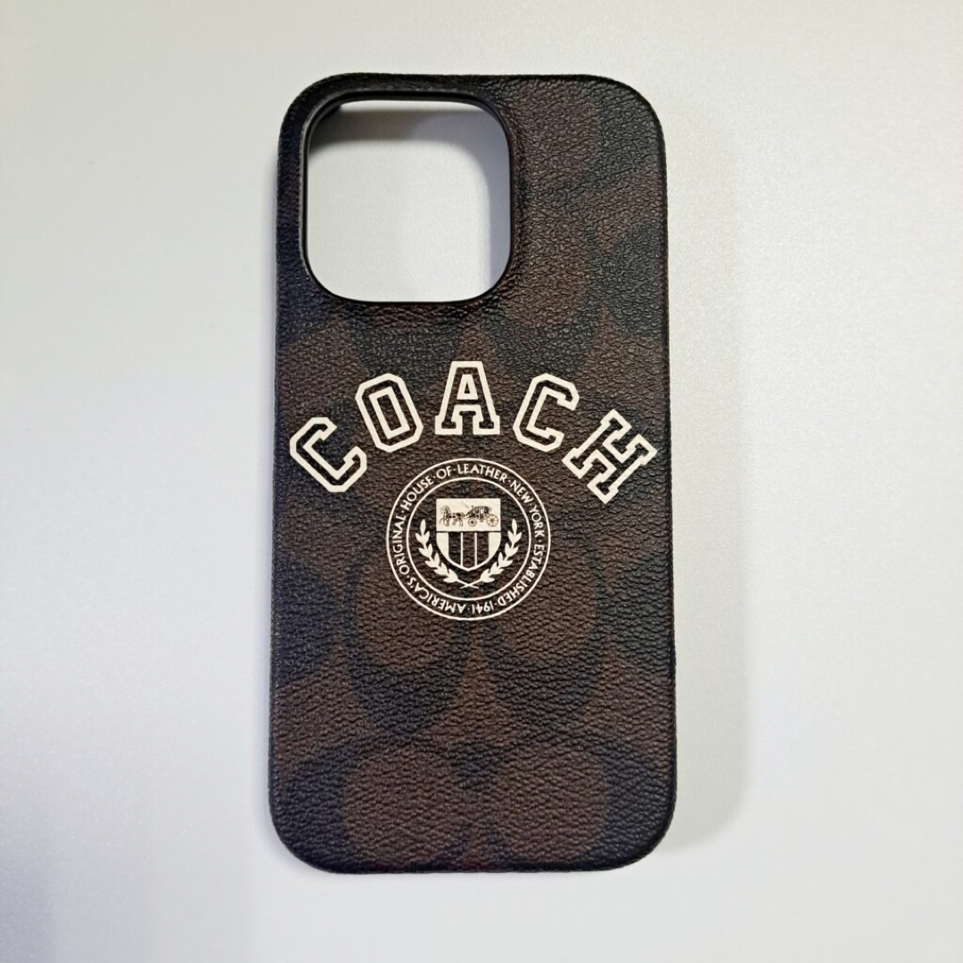 COACH(コーチ)の【COACH 】コーチ iPhone 14 スマホケース スマホカバー ロゴ スマホ/家電/カメラのスマホアクセサリー(iPhoneケース)の商品写真
