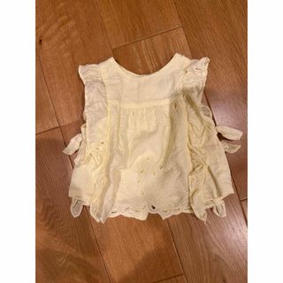 ザラキッズ(ZARA KIDS)のzara キッズ 刺繍 トップス(Tシャツ/カットソー)