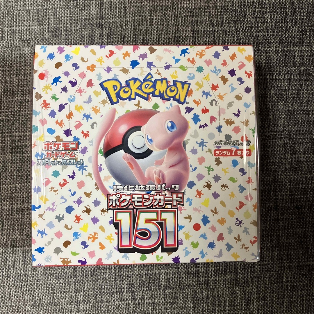 ポケモンカード 151  BOX シュリンク付 ポケカ