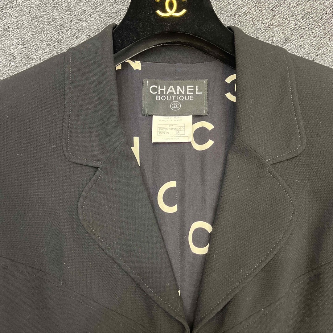 CHANEL(シャネル)のCHANEL シャネル　ワンピース　38 レディースのワンピース(ひざ丈ワンピース)の商品写真