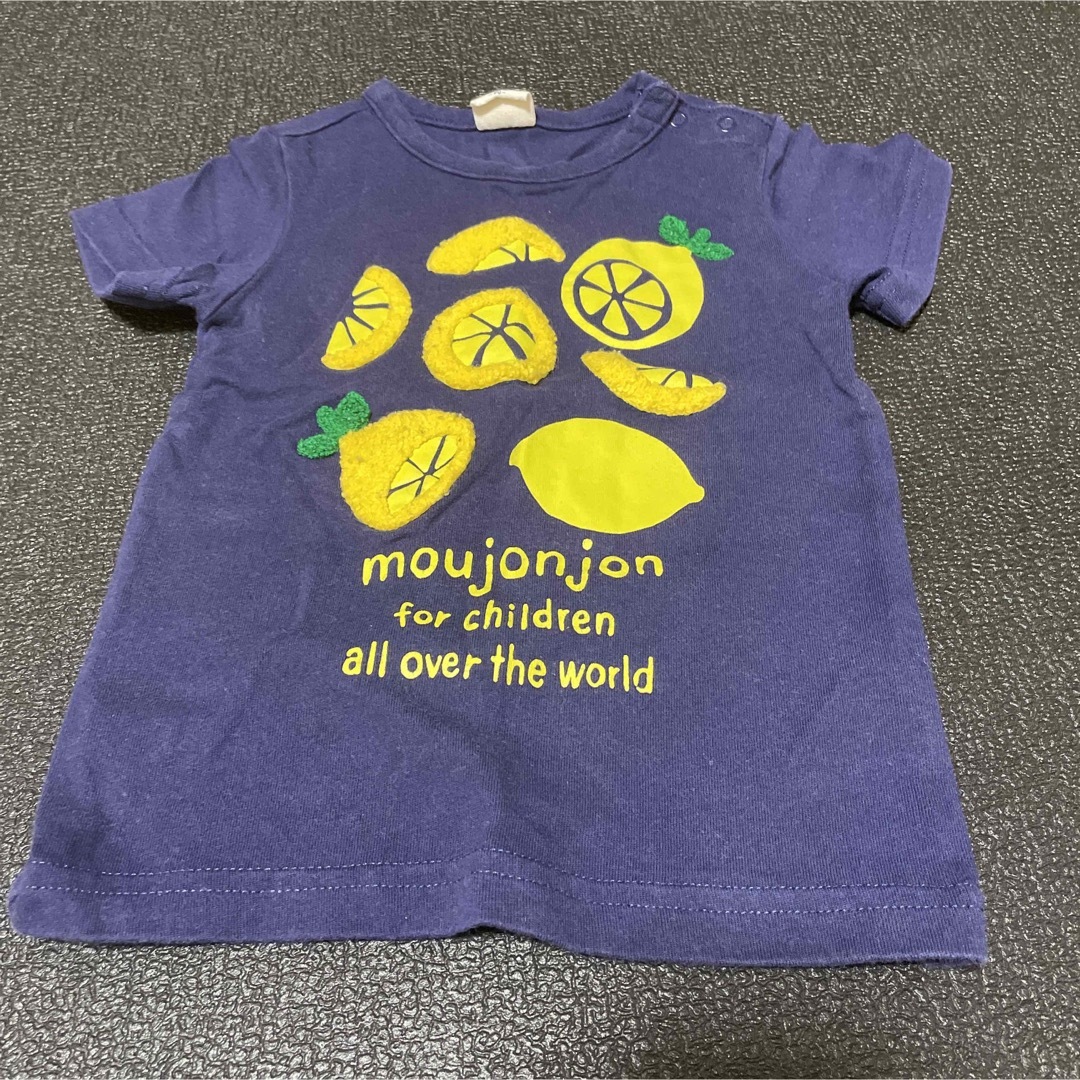 mou jon jon(ムージョンジョン)のムージョンジョン　Tシャツ　90 半袖 キッズ/ベビー/マタニティのキッズ服男の子用(90cm~)(Tシャツ/カットソー)の商品写真