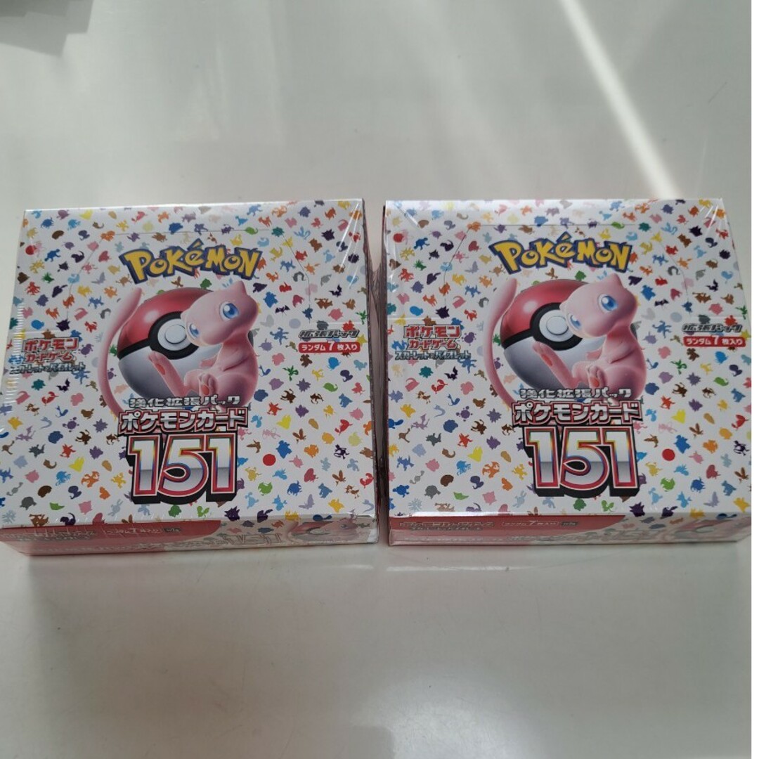 ポケモンカード　151 2box　新品