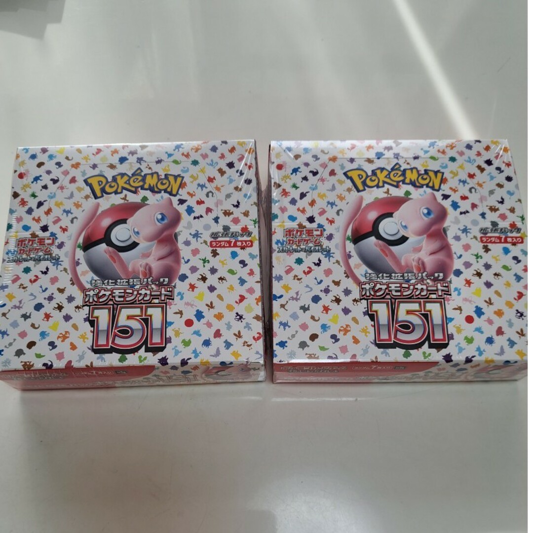 ポケモンカード 151 2box 新品-