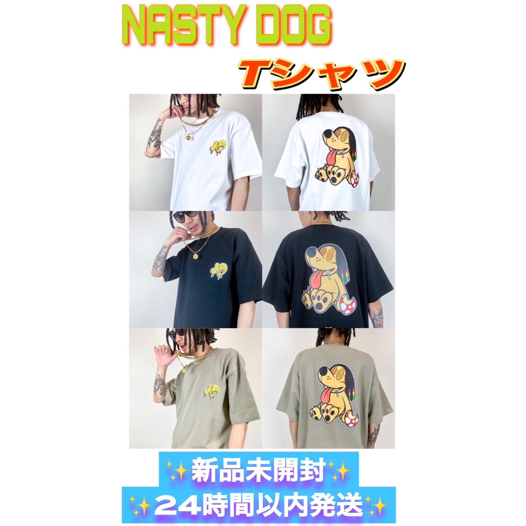 ラスト1点のみ NASTY DOG ナスティードッグ  Tシャツ (半袖) 単品