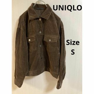 ユニクロ(UNIQLO)の29a675 UNIQLO ユニクロ　レディース　Gジャン　ブラウンコーデュロイ(Gジャン/デニムジャケット)