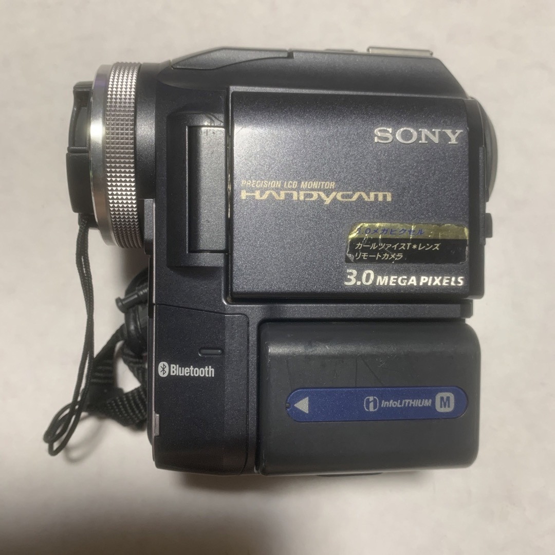 SONY(ソニー)の動作品　SONY  miniDV ビデオカメラ　DCR-PC300  ⑥ スマホ/家電/カメラのカメラ(ビデオカメラ)の商品写真