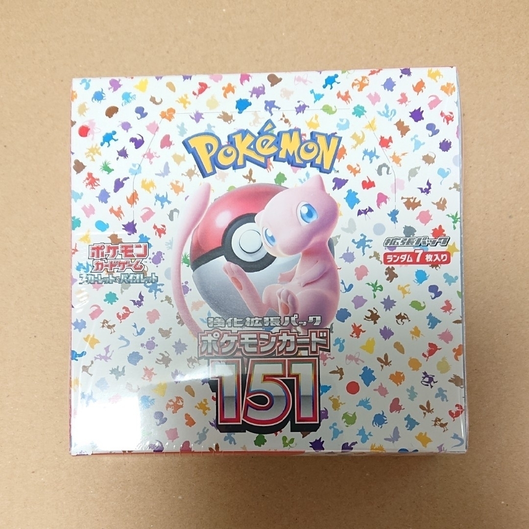 ポケモンカード 151 BOX シュリンクつきBox/デッキ/パック