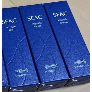 セタガヤシゼンショクヒン(SETAGAYASHIZENSYOKUHIN)の新品　SEAC シーク　シワ改善クリーム　3本セット　世田谷自然食品(フェイスクリーム)