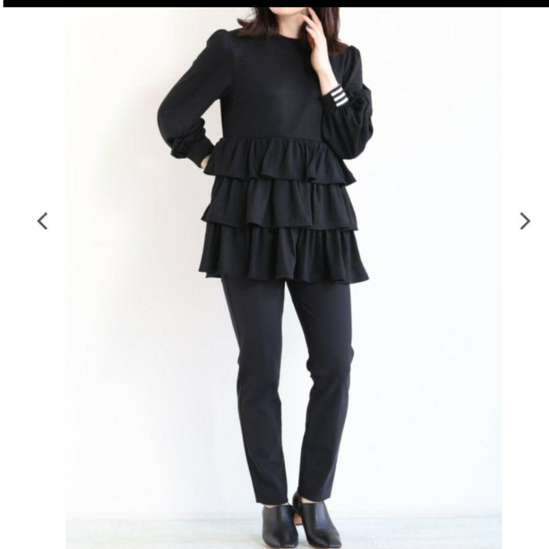 BORDERS at BALCONY - 【美品】BORDERSatBALCONY/ WEEKEND TIEREDTOPの