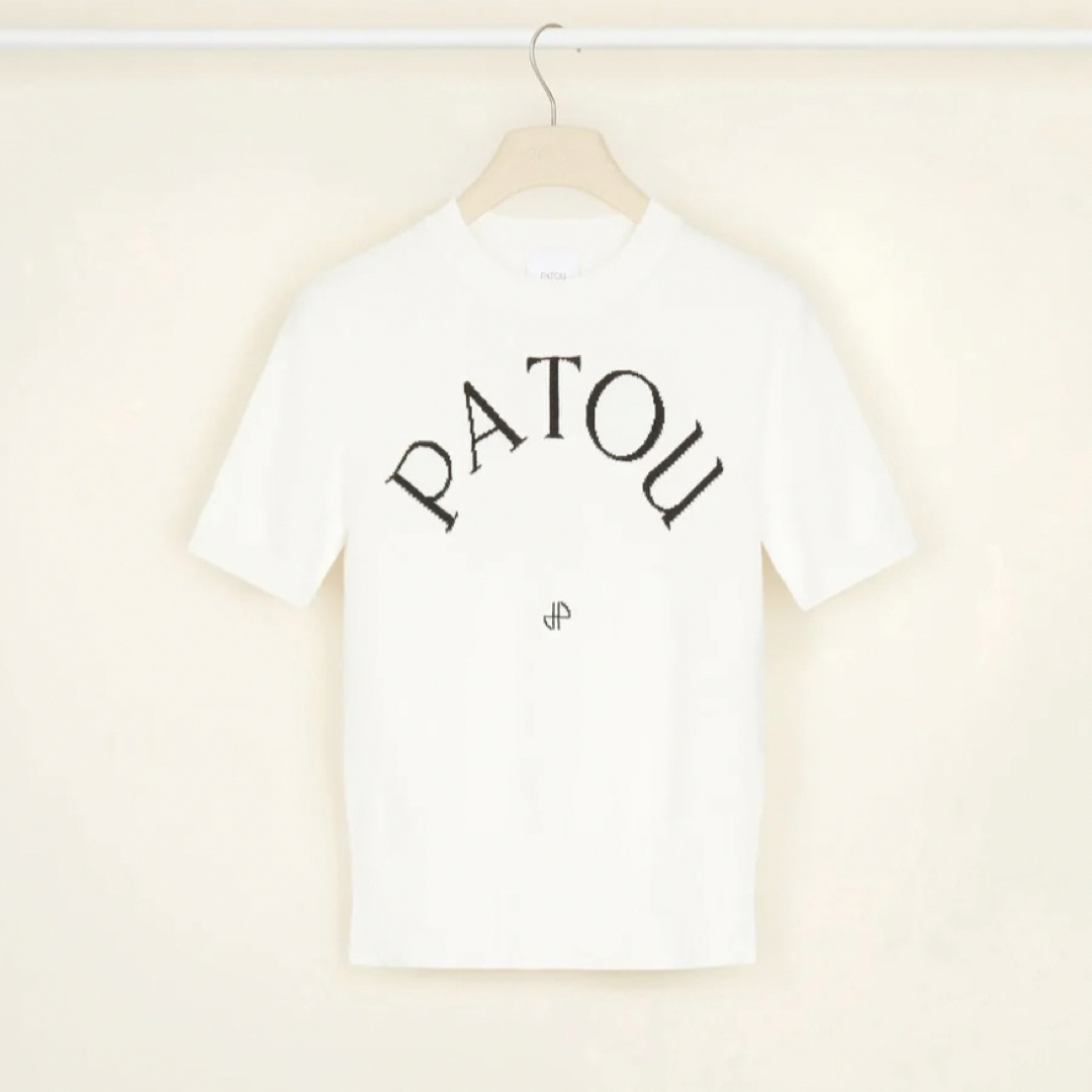 PATOU - patou 半袖ニット ホワイトXSの通販 by rin's shop｜パトゥ