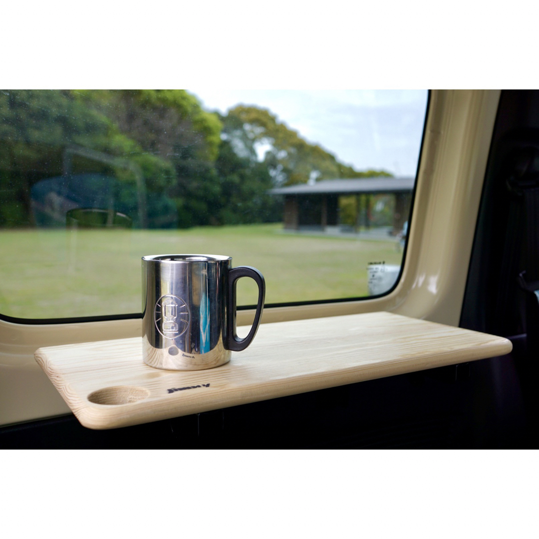 新型ジムニー 車種専用 折り畳み式サイドテーブル JIMNY刻印 (N 新型ジムニー 車種専用 折り畳み式サイドテーブル JIMNY刻印 (N