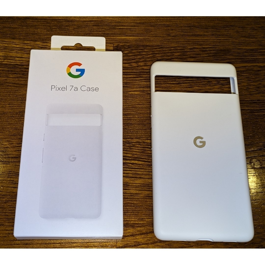 Google Pixel - Google Pixel 7a 純正ケース（Snow）の通販 by アオイ