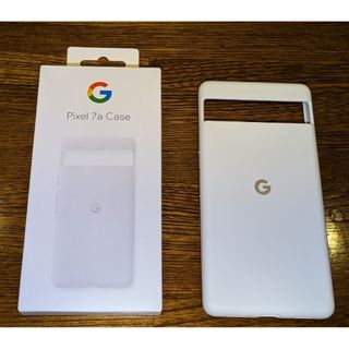 Google Pixel - Google Pixel 7a 純正ケース（Snow）の通販 by アオイ ...